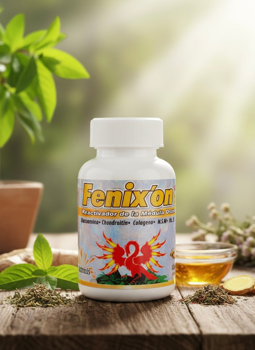 Fenixon MAX, Capsula 60. Regenerador de Huesos y Tejidos Musculares