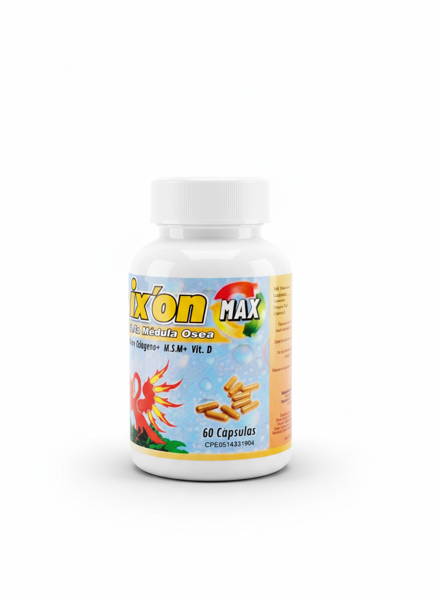 Fenixon MAX, Capsula 60. Regenerador de Huesos y Tejidos Musculares