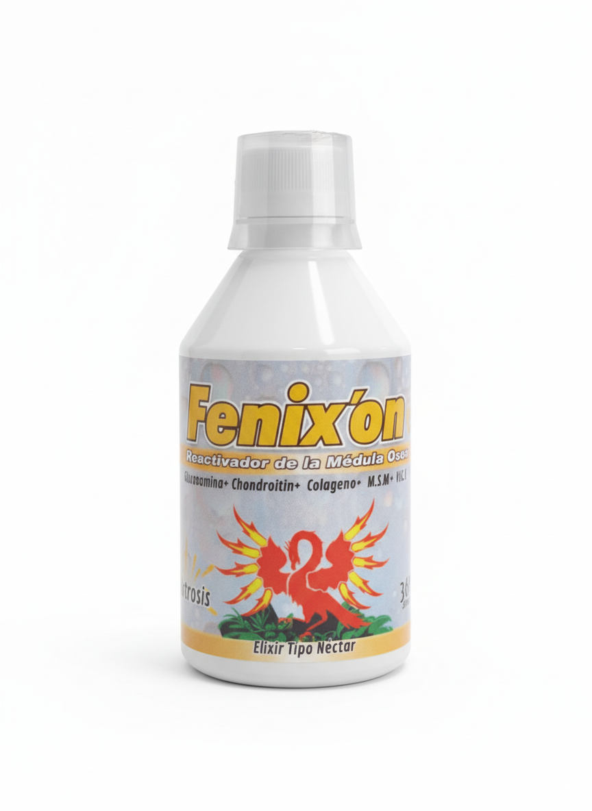 Fenixon MAX, NÉCTAR 360 ml, Regenerador de Huesos y Tejidos Musculares
