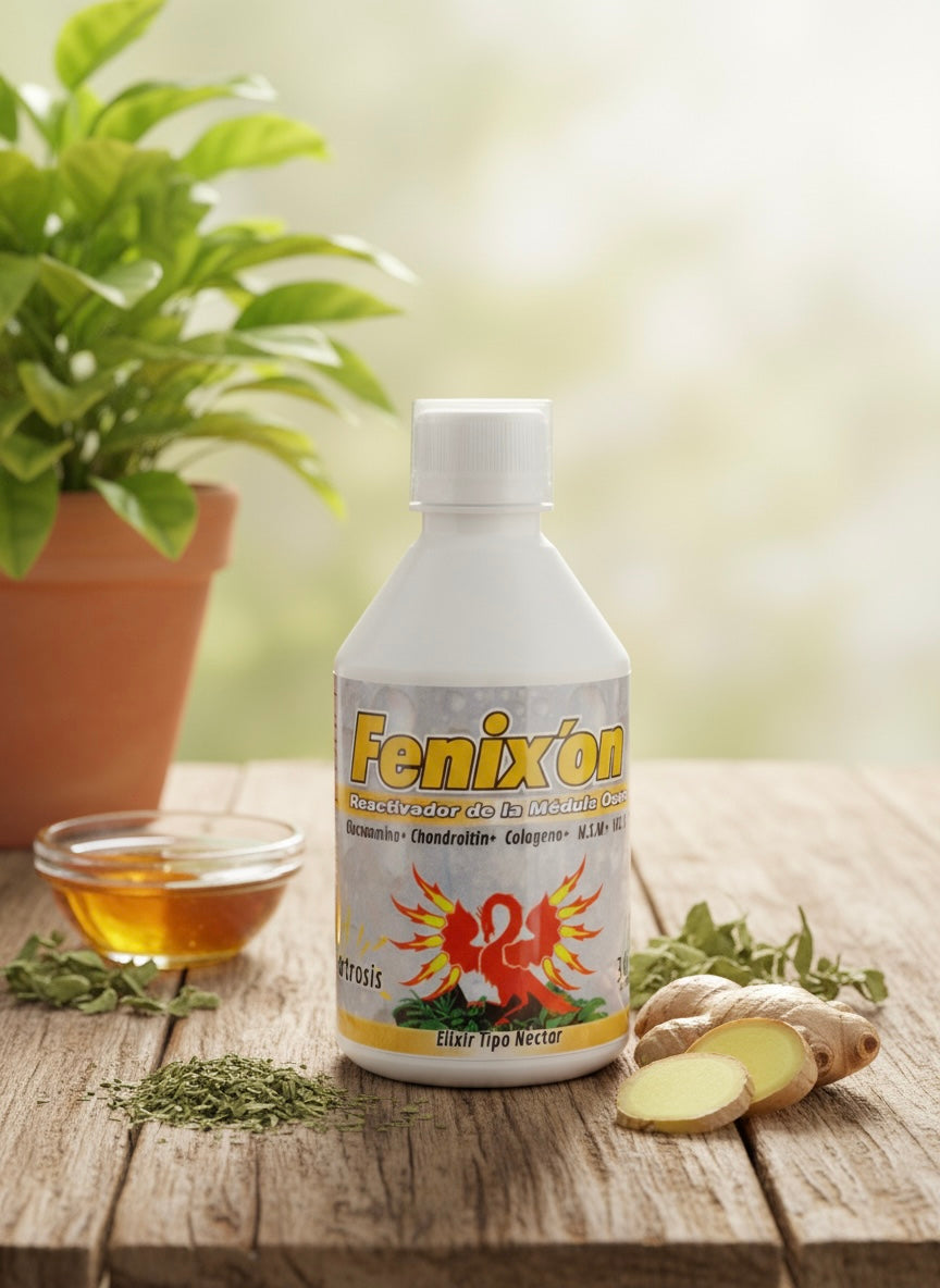 Fenixon MAX, NÉCTAR 360 ml, Regenerador de Huesos y Tejidos Musculares